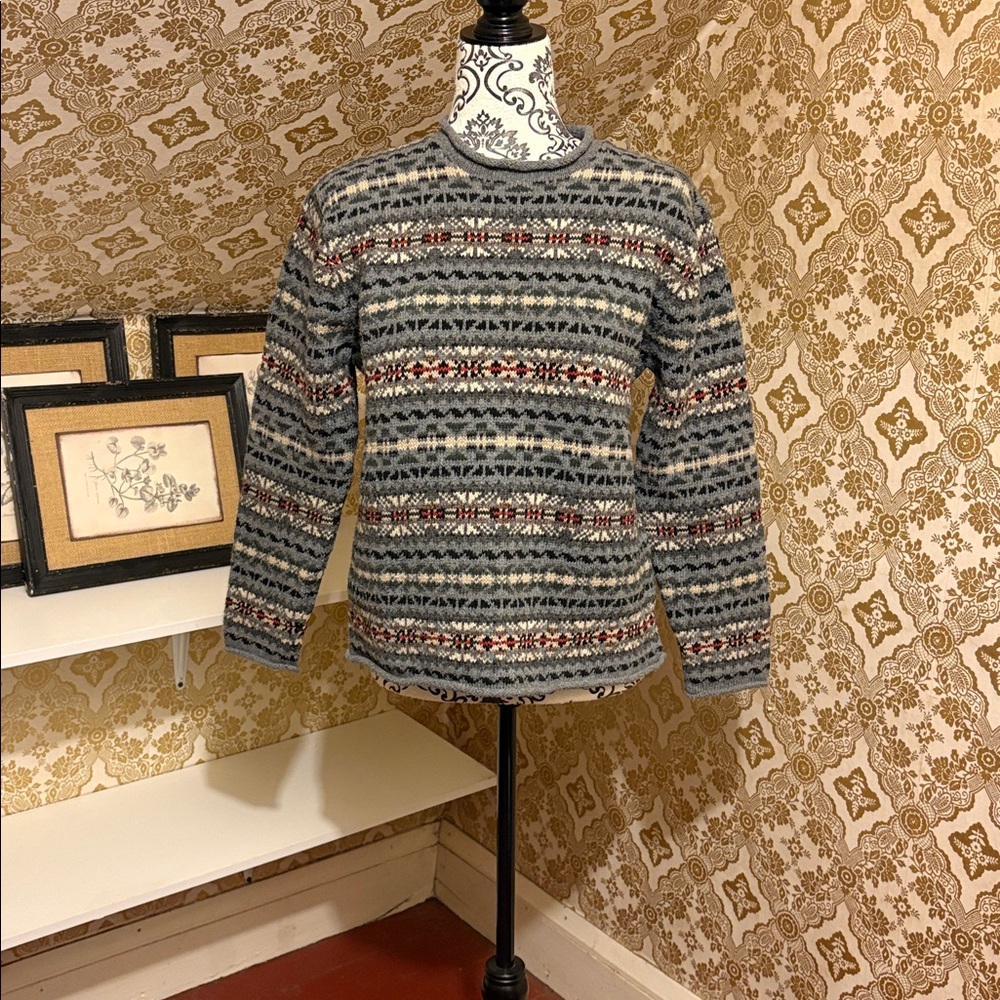 Ralph Lauren Gray Wool/Alpaca/Lambswool Sweater